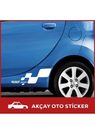 Peugeot Sport Sticker Peugeot Sticker Oto Sticker