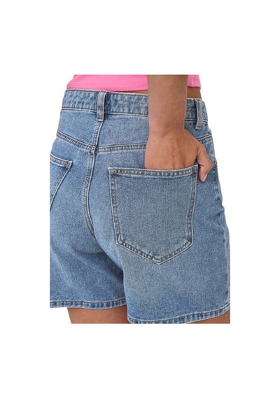 Only Onlphıne Dnm Shorts Noos Kadın Mavi Denim Şort - 15196224