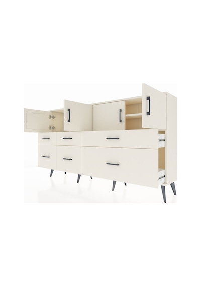Arges Konsol 4 Raflı 6 Çekmeceli 4 Kapaklı 176x30x99 Aytaşı-aytaşı Aytası - Aytası Arges Konsol 4 Raflı 6 Çekmeceli 4 Kapaklı 176x30x99 Aytaşı-aytaşı Aytası - Aytası