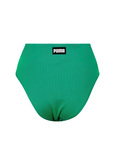 Puma Swim Fitilli Yüksek Bel Kadın Bikini Altı 938339 01 Yeşil