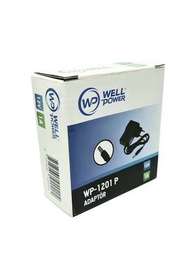 Wellpower Dc 12V-1A Modem Adaptörü 5.5X2.5Mm Jak Fişli
