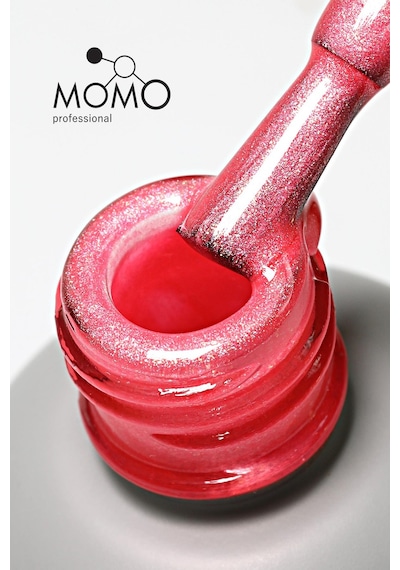 Momo Professional Kalıcı Oje S032 Simli Karanfil Pembesi 14 Ml