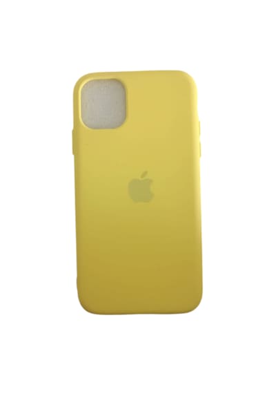 Soffany Apple Uyumlu iPhone 11 Logolu Kılıf Yeşil