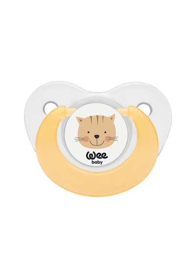 Wee Baby Sevimli Hayvanlar Damaklı Emzik 2li 6-18 Ay 320 Çok Renkli