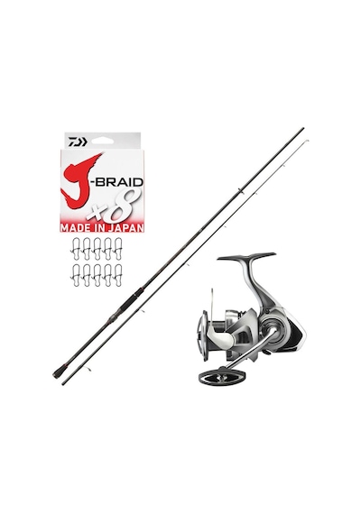 Daiwa Ballistic 274cm 14-42gr - Daiwa Exceler 23 Lt 4000 Spin Olta Seti