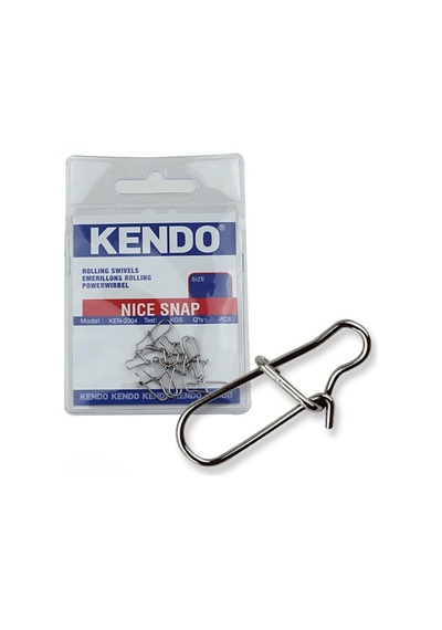 Kendo Nice Snap Klips 10 Adet Suni Yem Rapala Klipsi