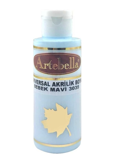 Bebek Mavi Akrilik Boya Artebella Bebek Mavi Akrilik Boya 3035 Be
