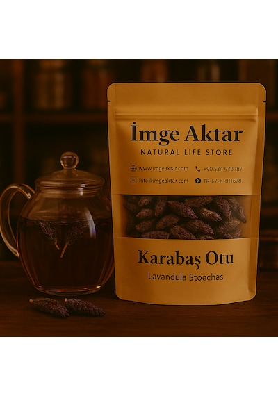 Karabaş Otu Mor Kelle 50g