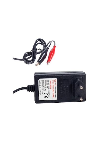 6 Volt 2 Amper Akü Şarj Cihazı