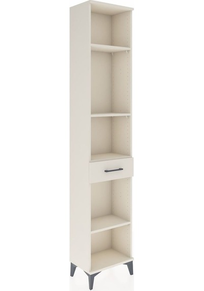 Arges Dolap 4 Raflı Tek Çekmeceli 44x30x221 Aytaşı-aytaşı Aytaşı