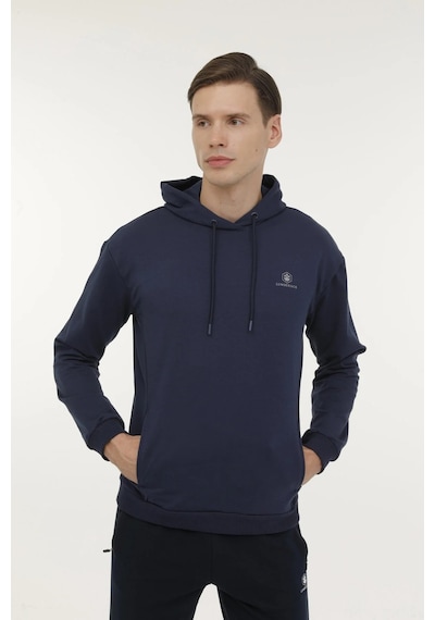 Lumberjack Basic Hoodie Lacivert Erkek Sweatshirt M-sn73 101350271 001