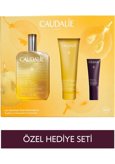 Caudalie Soleil Des Vignes Elixir Yağ 100 ML + Göz Bakım Kremi 5 ML + Soleil Des Vignes Duş Jeli 50 ML