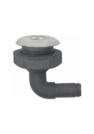 Krom Flanşlı Sintine Çıkışı 3/4'', Dirsek