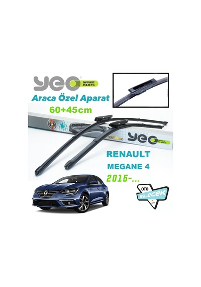 Renault Megane 4 Silecek Takımı Yeo 2015-