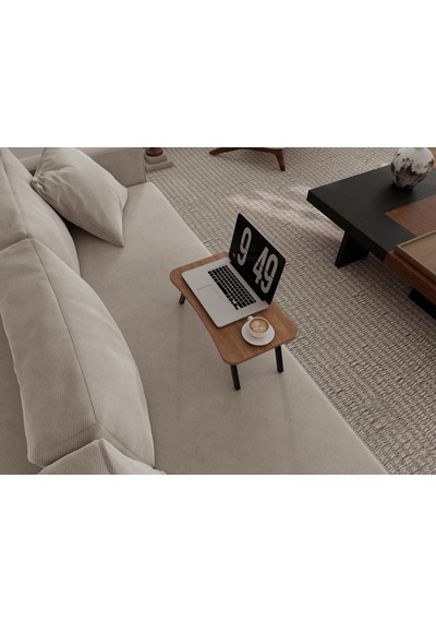 Base Portatif Katlanır Laptop Sehpası Marbellakiraz Meşe