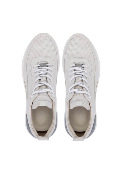 Tamer Tanca Erkek Hakiki Deri Kırık Beyaz Sneakers & Spor Ayakkabı 298 2932-2526 Erk Ayk Y25 Off Whıte Beyaz