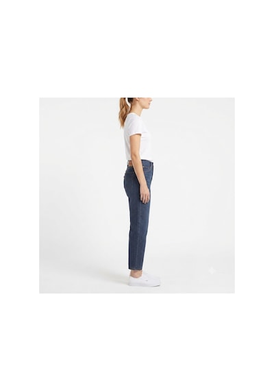 Levi's Pamuklu Likralı Esnek Yüksek Bel Boru Paça Mom Jeans Kot Pantolon -high Waisted-0000 Lacivert Levi's Pamuklu Likralı Esnek Yüksek Bel Boru Paça Mom Jeans Kot Pantolon -high Waisted-0000 Lacivert