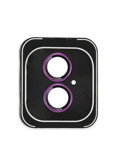 Joko Apple, Uyumlu iPhone 16 Pvd Metal Kamera Lens - Pembe