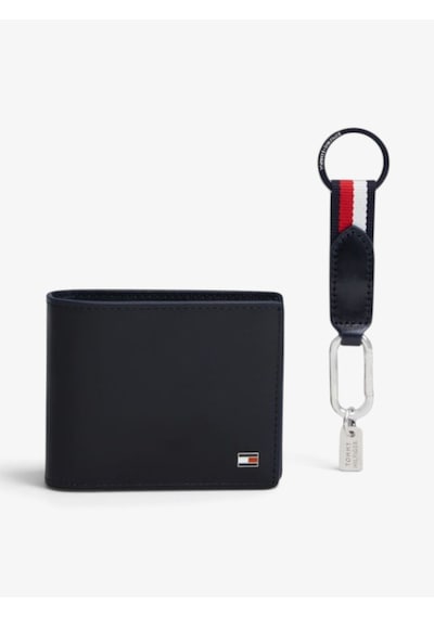 Tommy Hilfiger Mını Cc Wallet & Key Fob Erkek Mavi Çanta - Am0am14805