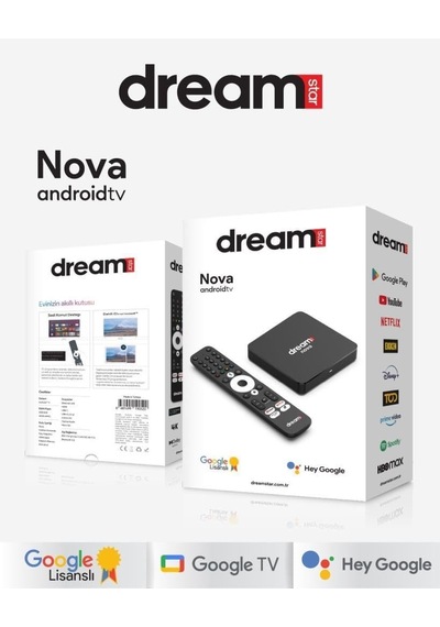Nova Android Tv Box 2gb Ram 32gb Hafıza Google Lisanslı