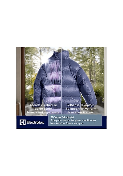 Electrolux EW9D797SCT 900 Serisi 9 KG AAA Enerji Sınıfı Inverter Kurutma Makinesi Beyaz