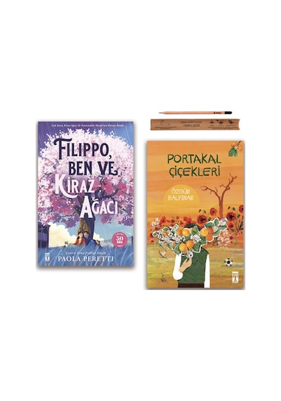 Genç Timaş Filippo Ben ve Kiraz Ağacı - Portakal Çiçekleri Set 2 Kitap