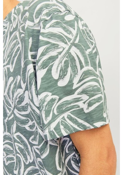 Jack & Jones Jorlafayette Aop Tee Ss Crew Neck Ln 001