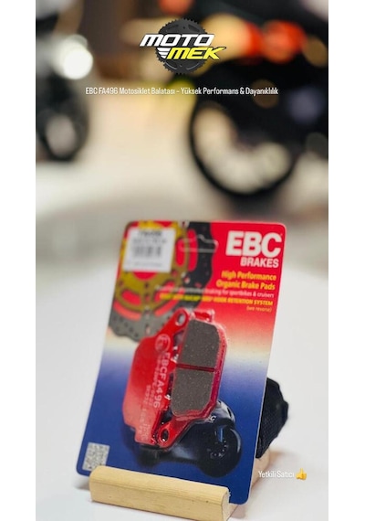 Honda 750 Integra Scooter Arka 14-18 Ebc Fa496 Motosiklet Balatası Yüksek Performans & Dayanıkl
