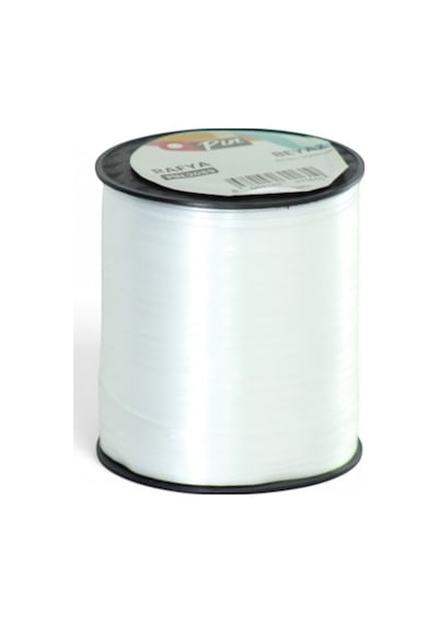 8 Mm X 200 Metre Suya Dirençli Şekillendirilebilir Rafya-beyaz