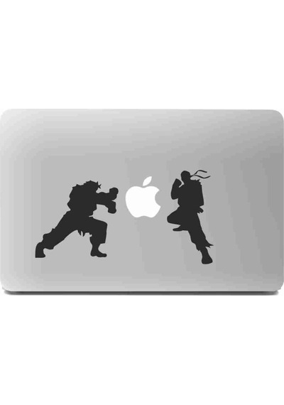 Apple Uyumlu MacBook Street Fighter Sticker