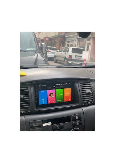 Toyota Corolla 2002 2007 Android Teyp Çerçevesi 7 İnç