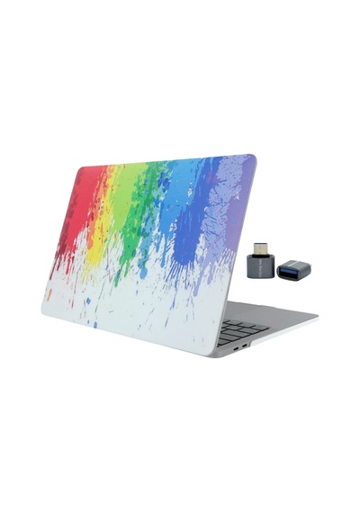 Apple Uyumlu MacBook Pro Kılıf 13inç M1-m2, Paint01nl Type-c Model A2338 A2289 A2251 A1706-08 A1989 A2159 İle Karışık