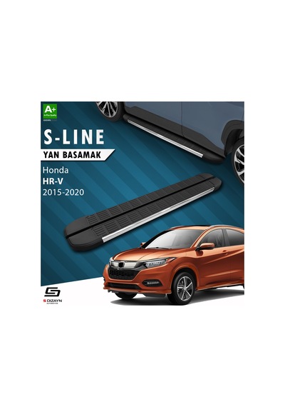 S-dizayn Honda Hr-v 2 S-line Krom Yan Basamak 173 Cm 2015-2020