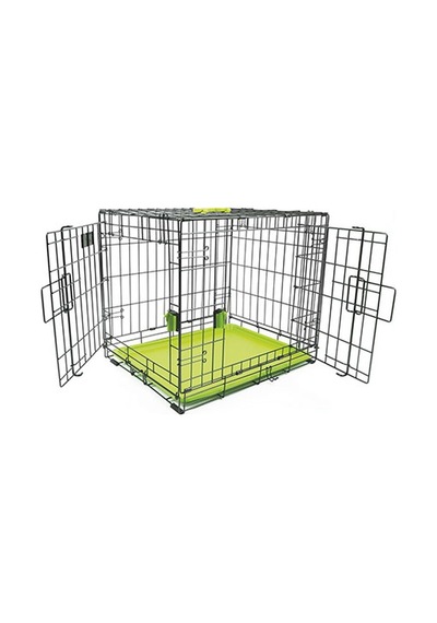 M-pets Voyager 2 Kapılı Köpek Kafesi Xlarge Yeşil 106x71x76 Cm 244-52029.04