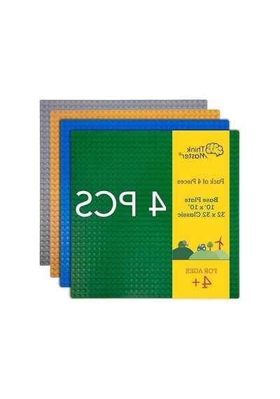 Renkli Zemin Plaka Seti, 4 Adet, Farklı Renk Seçenekleri