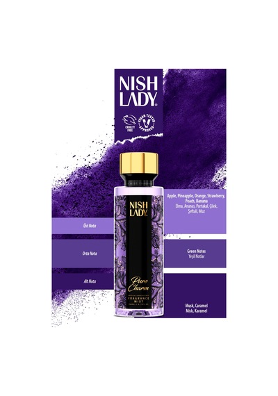 Nishlady Pure Charm Body Mist Vegan Vücut Spreyi 260 ML