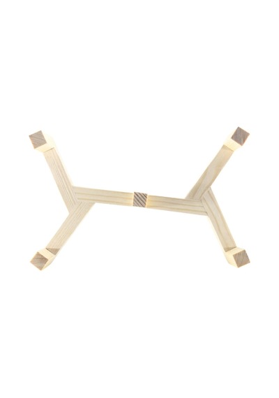 Kedi Mama Su Kabı Ahşap Standı Ve Seramik Kasesi Yavru Evcil Hayvan Minimalist Design Mürdüm, Çiftli