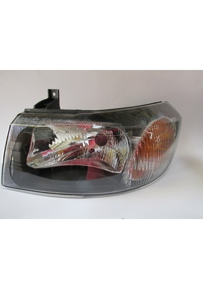 Ford Transıt V184 02/06 Far Lambası Sol Elektrikli/manuel Siyah 4 Fişli H4 Ayfar - Diğer Oto Elektrik