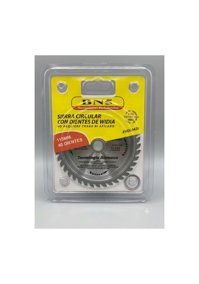 Bn5 Daire Testere 115 Mm 40 Diş