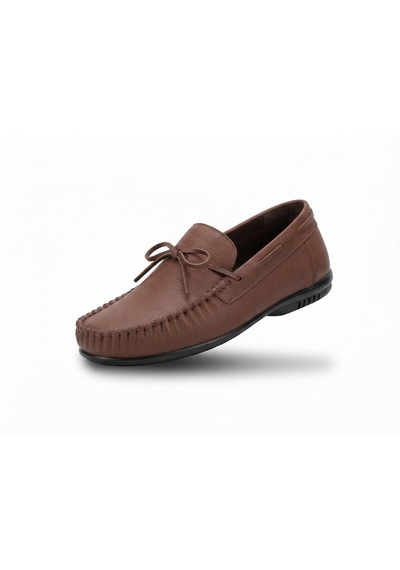 Growish Gr0492 Hakiki Yumuşak Deri Küçük Büyük Numara Fiyonklu Esnek Günlük Kahverengi Loafer Babet Ayakkabı Growish Gr0492 Hakiki Yumuşak Deri Küçük Büyük Numara Fiyonklu Esnek Günlük Kahverengi Loafer Babet Ayakkabı