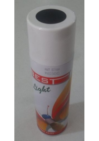 SPREY BOYA MAT SİYAH LİGHT 250 GR