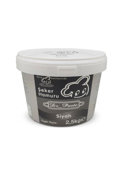 Dr Paste Şeker Hamuru 2,5 Kg - Siyah