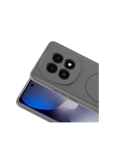 Xiaomi Redmi Note 15 5g Kılıf Magsafe Destekli Kamera Korumalı Yumuşak Silikon Kurtiletisim Siyah