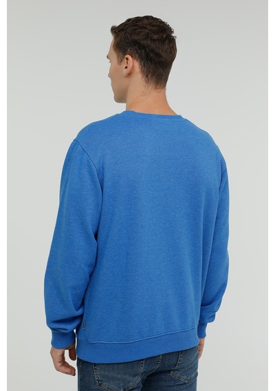 Superfly Michigan State Bisiklet Yaka Erkek Sweatshirt Spf101232313121 Yeşil