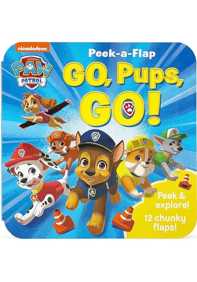 Paw Patrol: Go, Pups, Go Peek-a-flap Board Book Cottage Door Press