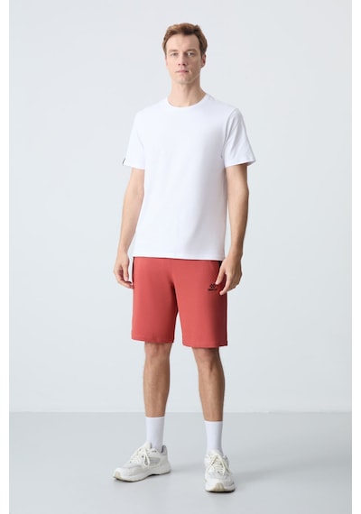Tommy Life Standart Kalıp 2li Paket Bej-kiremit Erkek Şort - 81136 Bej - Siyah