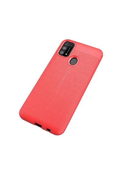 Newface - 890 - Samsung Galaxy M31 Kılıf Auto Focus Kapak - Edntrend - - Kırmızı
