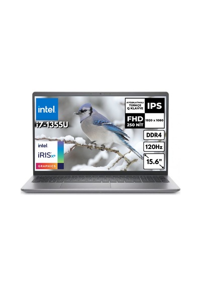 Dell Vostro 3530 N1601PVNB3530UHMF43 i7-1355U 32 GB 2 TB SSD 15.6" W10P Dizüstü Bilgisayar
