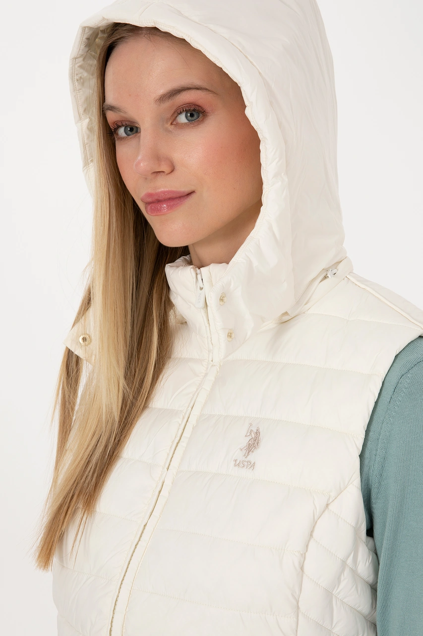 U.s. Polo Assn. Kadın Yelek Dokuma 50307992-vr256 İnci