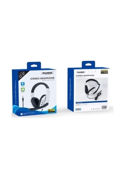 Dobe Ps5 Uyumlu Kablolu Kulaklık Oyun Pc 3.5mm Xbox One Için Ps4 Pc Ps3 Ns Kulaklık Surround